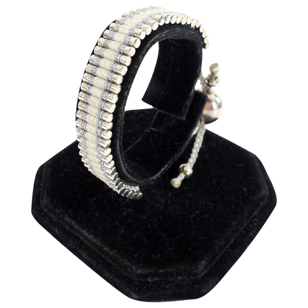 Links of London Sterling Silver Ivory Friendship Bracelet
