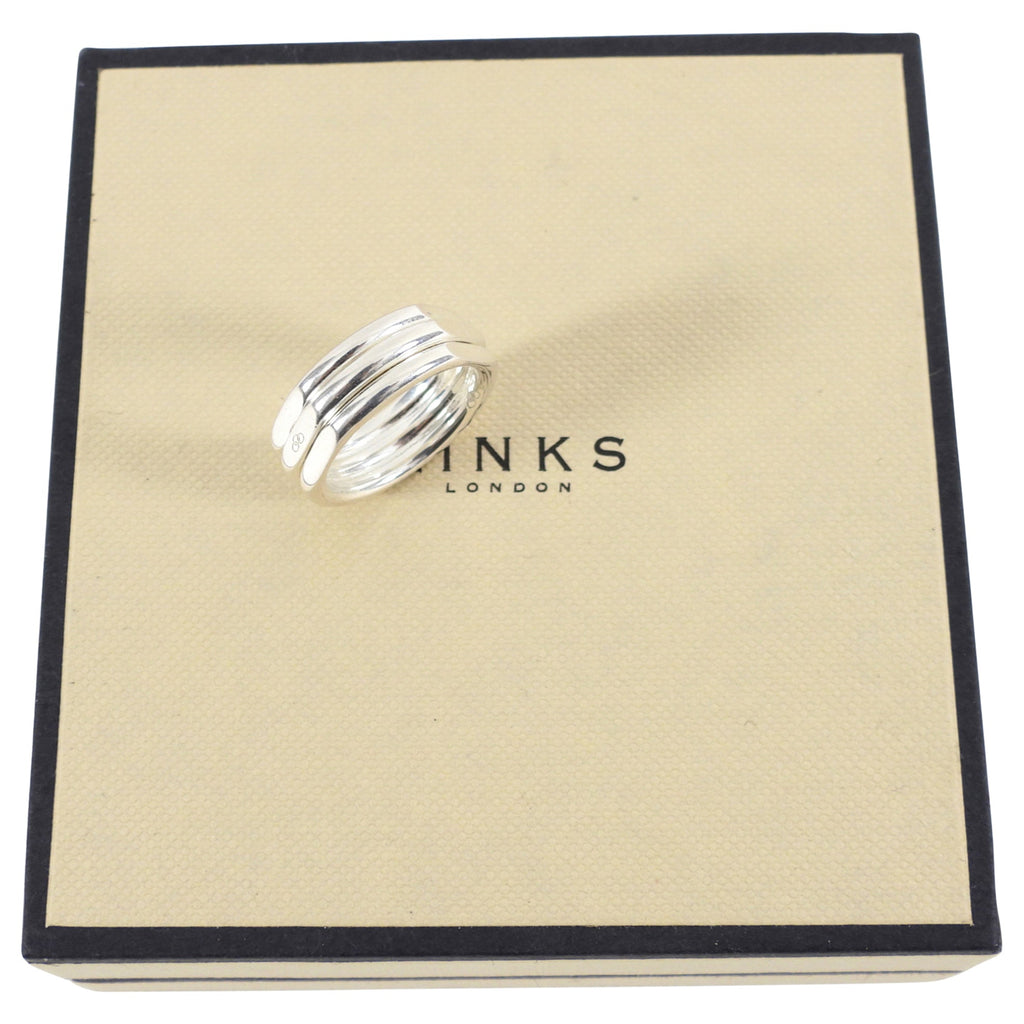 Links of London Sterling Silver Triple Ring - 6