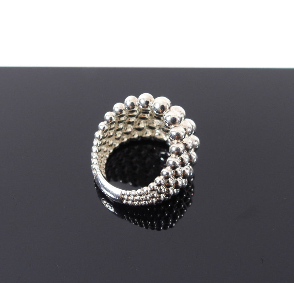 Links of London Sterling Silver Effervescence Bubble Ring - 6.5