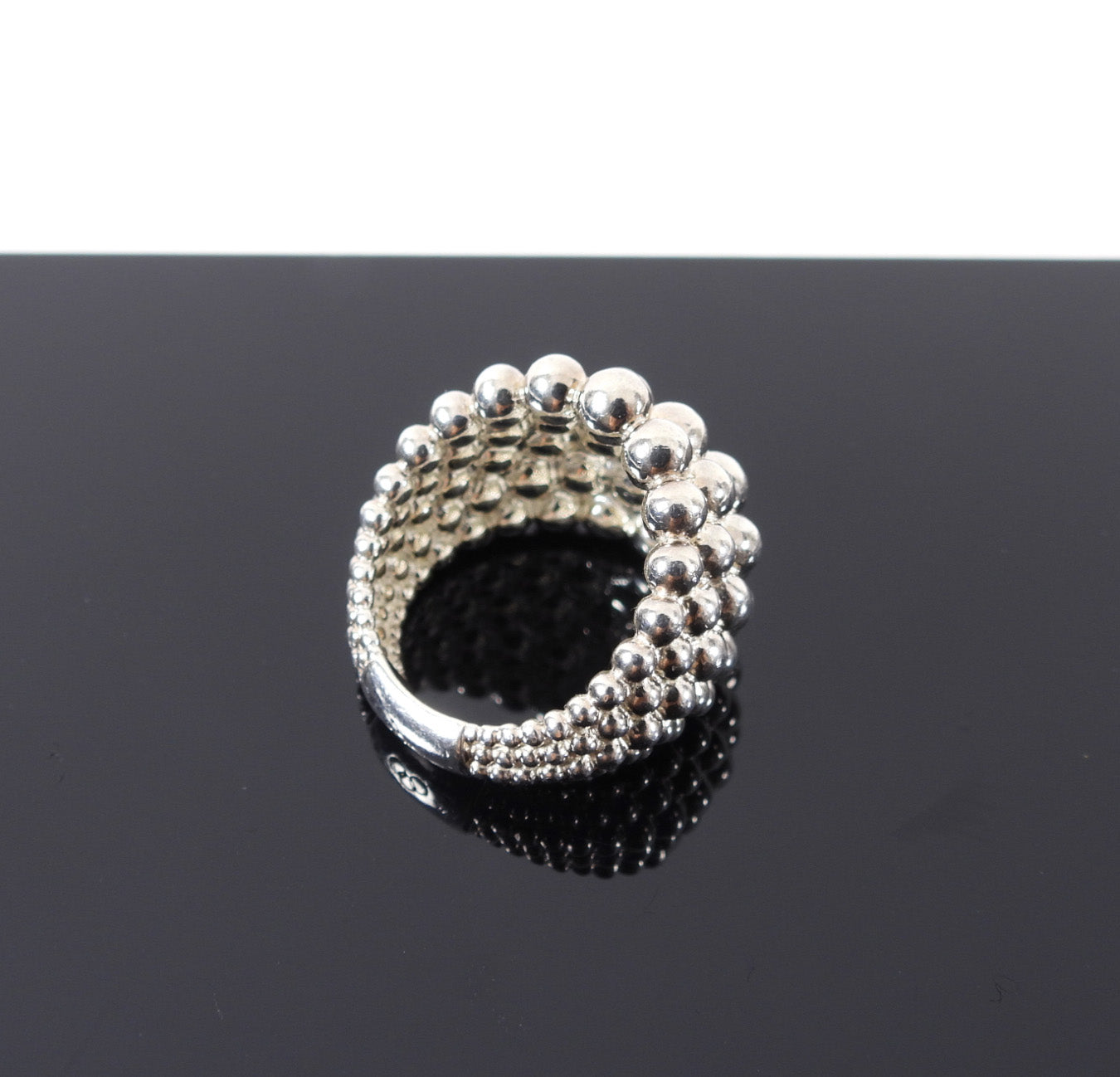 Links of London Sterling Silver Effervescence Bubble Ring - 6.5