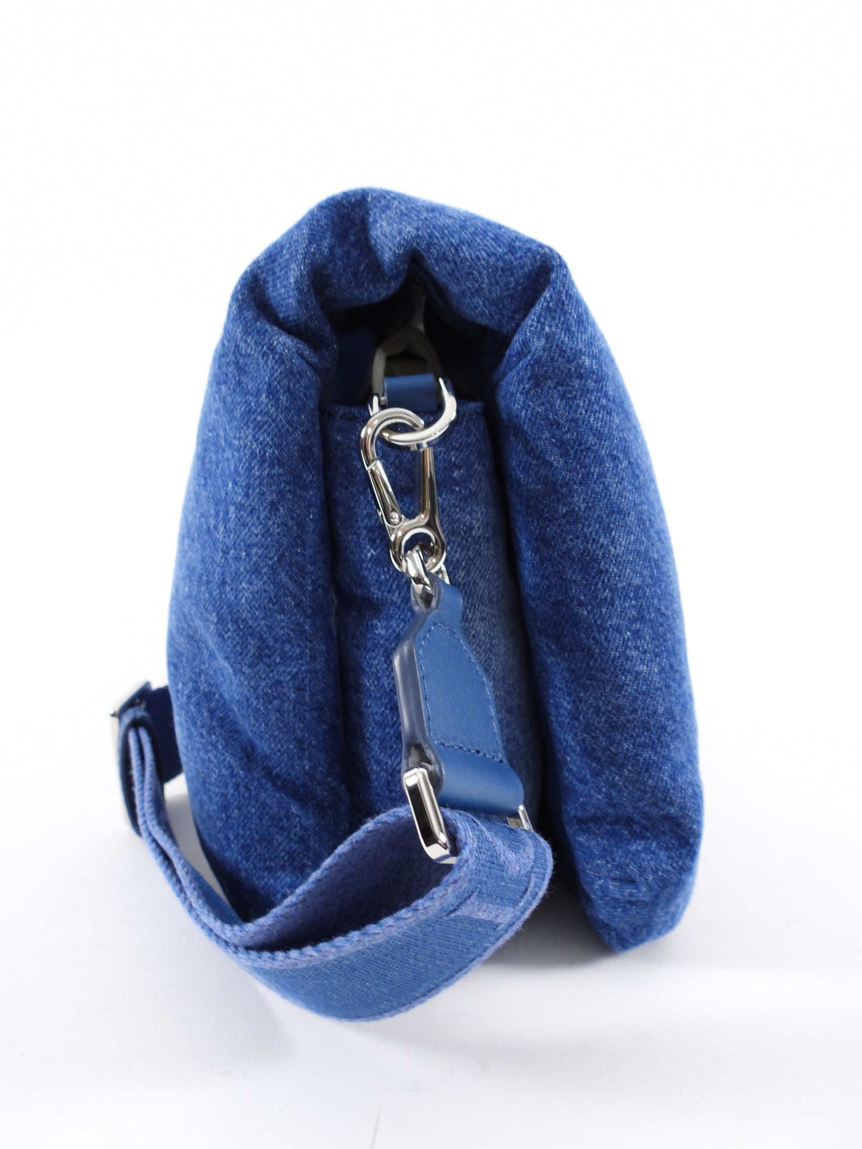 Loewe Goya Padded Denim Crossbody Bag