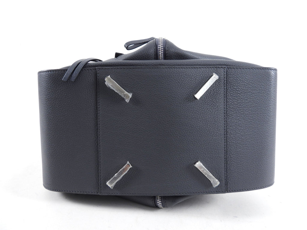 Loewe Grey Leather Hammock Two-Way Bag