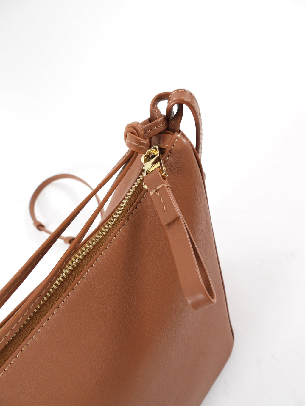 Loewe Tan Leather Mini Hammock Hobo Two Way Bag