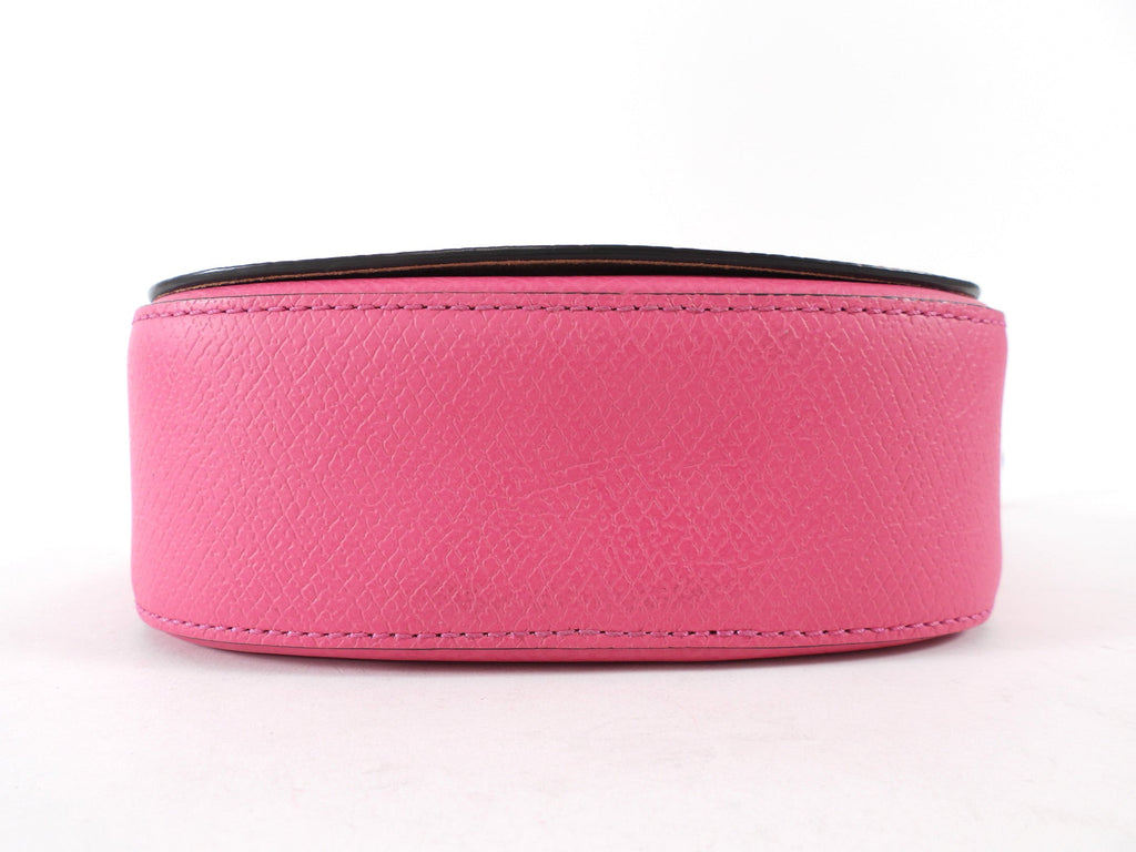 Longchamp Cherry Pink Leather XS Epure Crossbody Bag