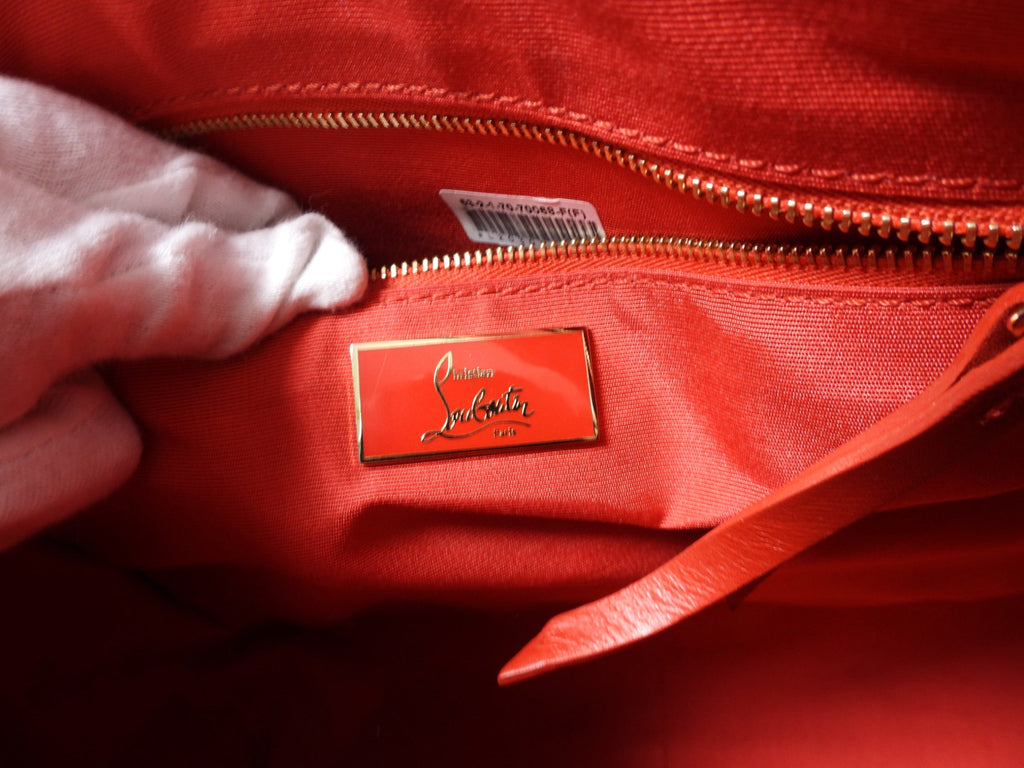Christian Louboutin Multi Color Python Two-Way Tote Bag