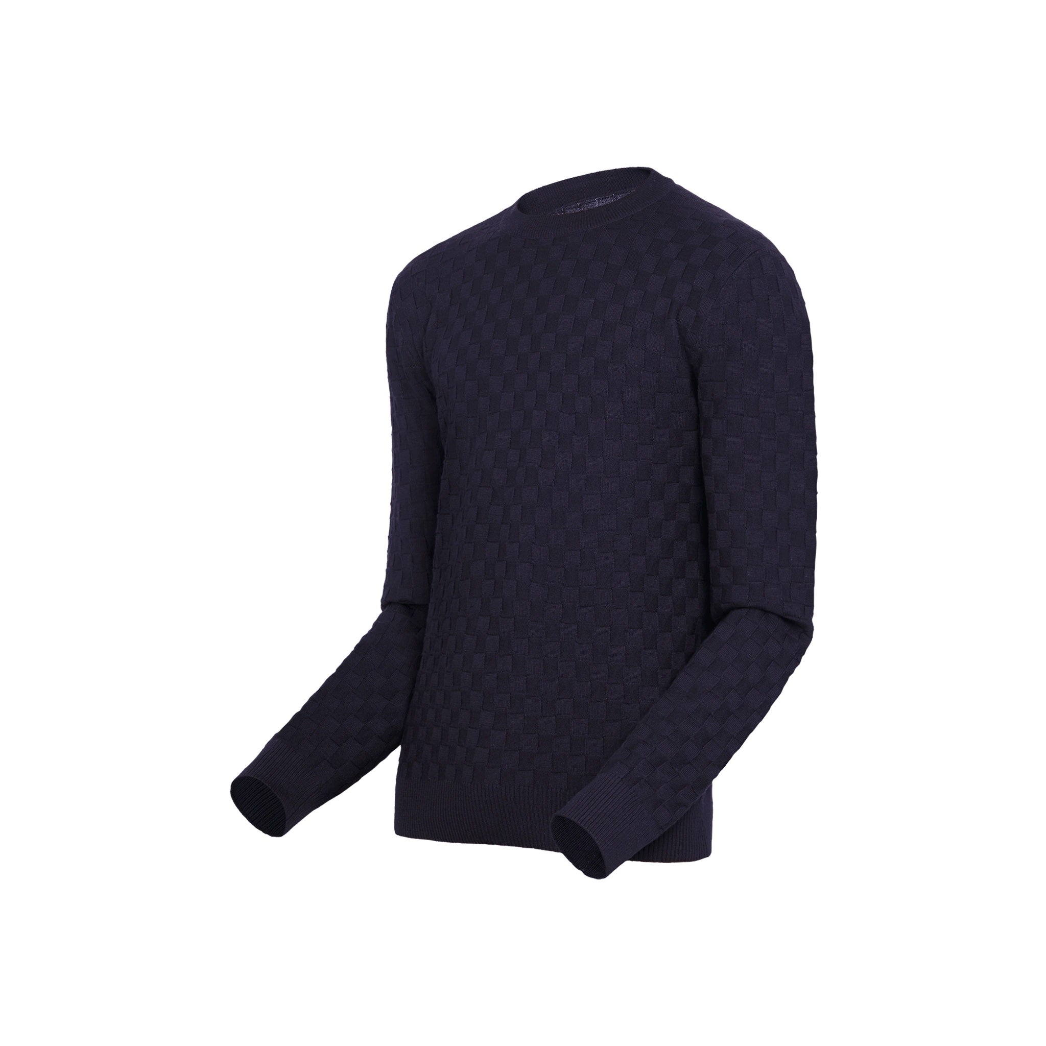 LOUIS VUITTON DAMIER SIGNATURE CREWNECK SWEATER
