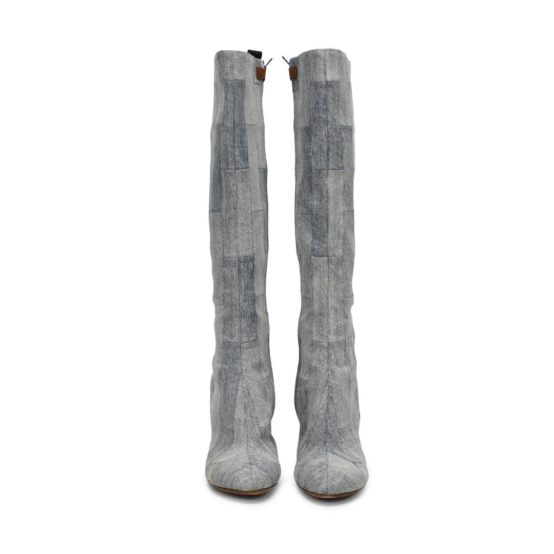 Louis Vuitton Denim Boots - Women's 39
