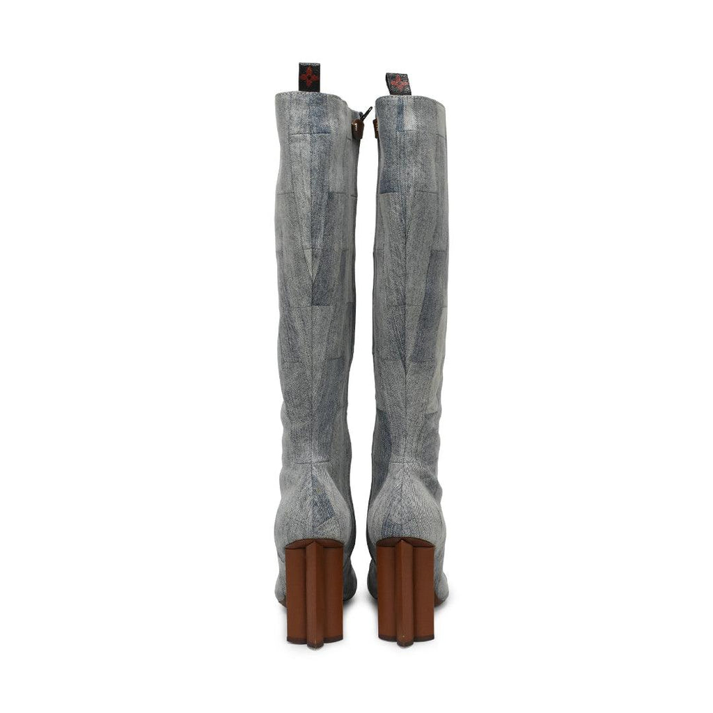 Louis Vuitton Denim Boots - Women's 39