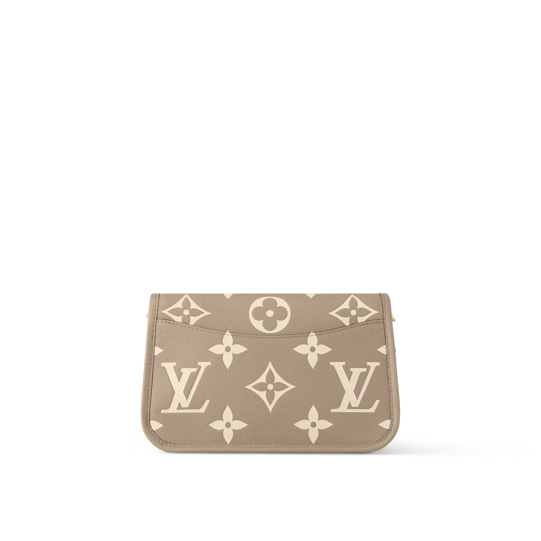 Louis Vuitton Diane Monogram Empreinte Tourterelle Beige cream