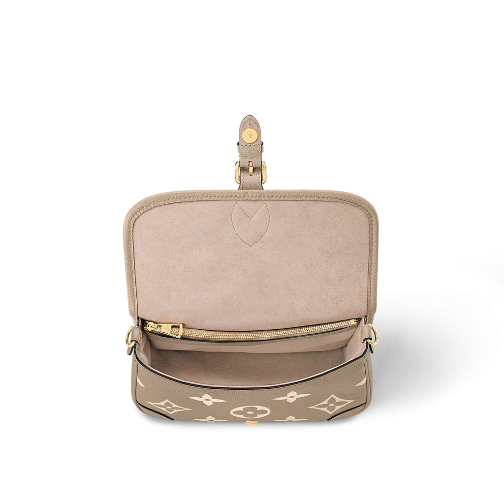 Louis Vuitton Diane Monogram Empreinte Tourterelle Beige cream