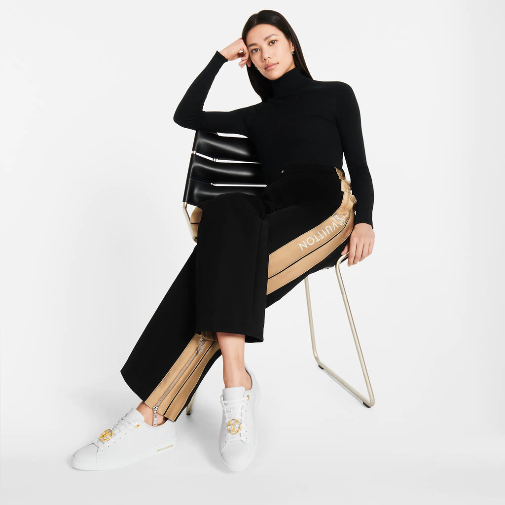 LOUIS VUITTON FRONTROW LOGO TRAINER SNEAKERS