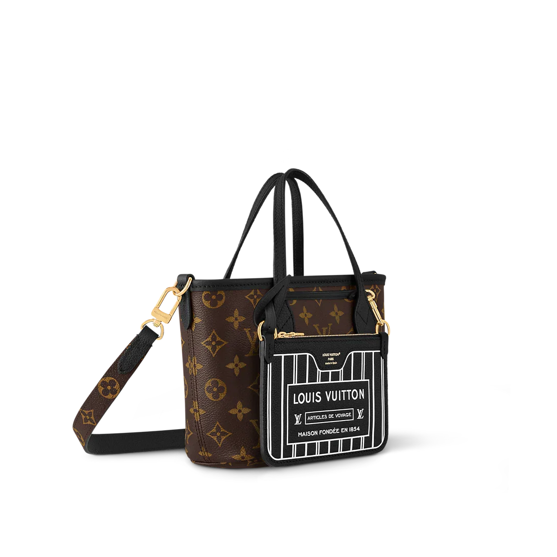 Louis vuitton Neverfull Bandoulière Inside Out BB