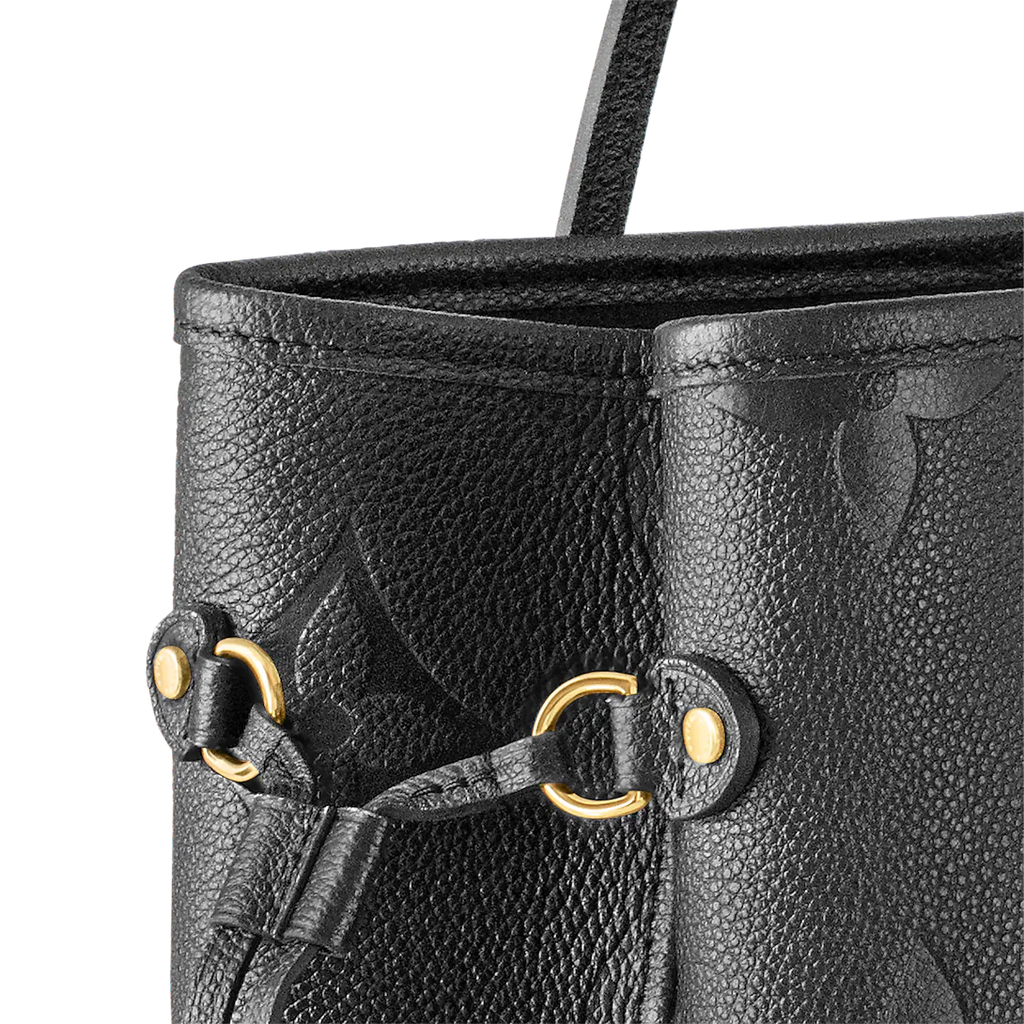 Louis Vuitton Neverfull MM Monogram empreinte Black