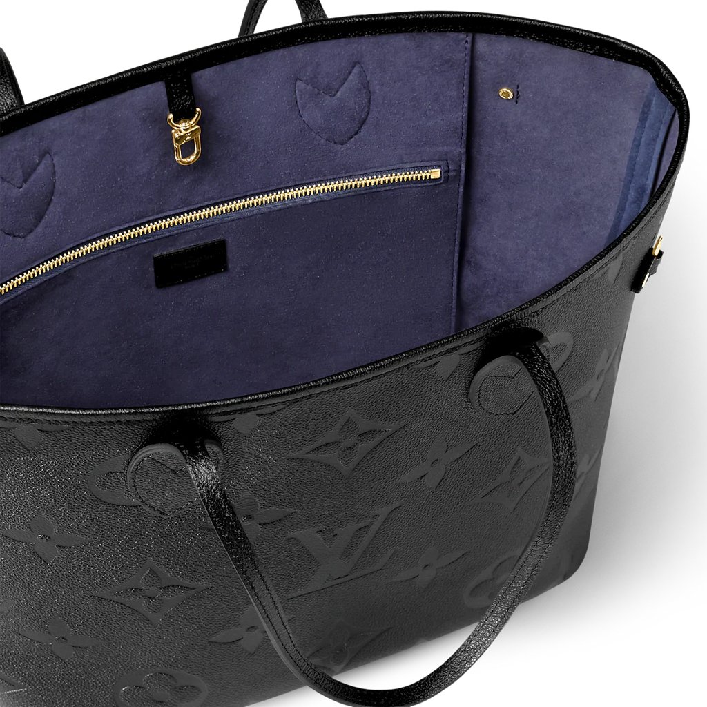Louis Vuitton Neverfull MM Monogram empreinte Black