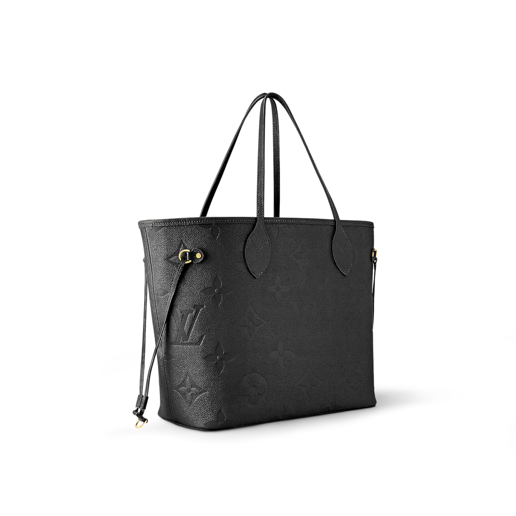 Louis Vuitton Neverfull MM Monogram empreinte Black