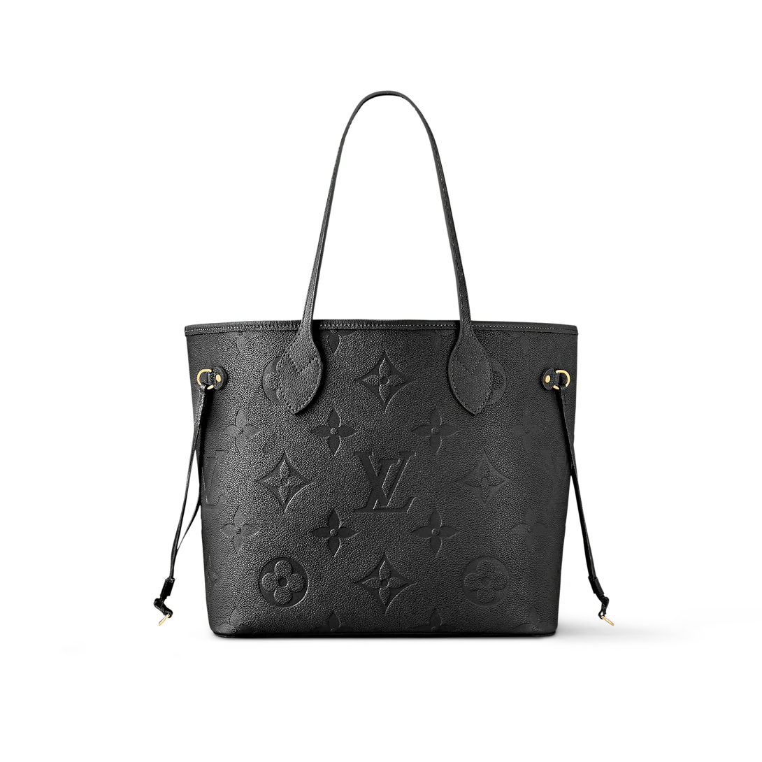 Louis Vuitton Neverfull MM Monogram empreinte Black