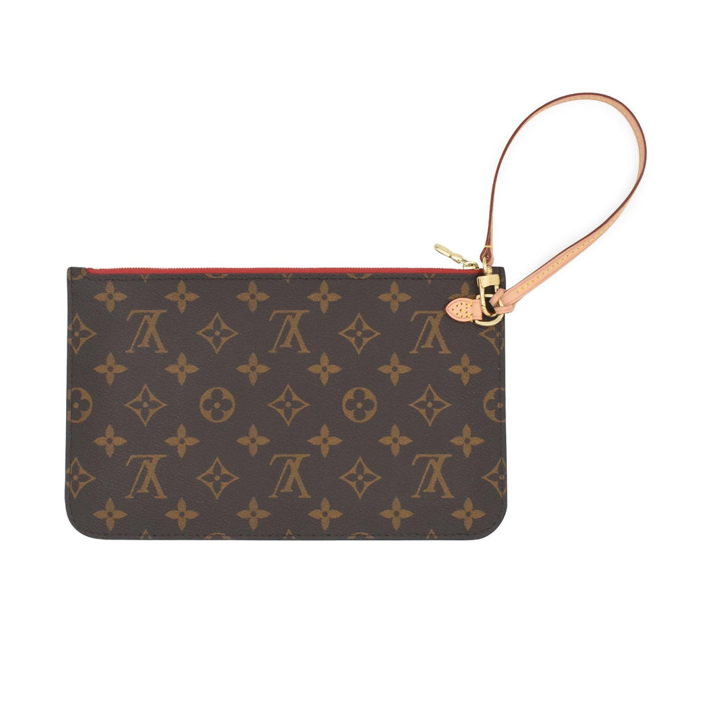 Louis Vuitton 'Neverfull Pouch' Wristlet