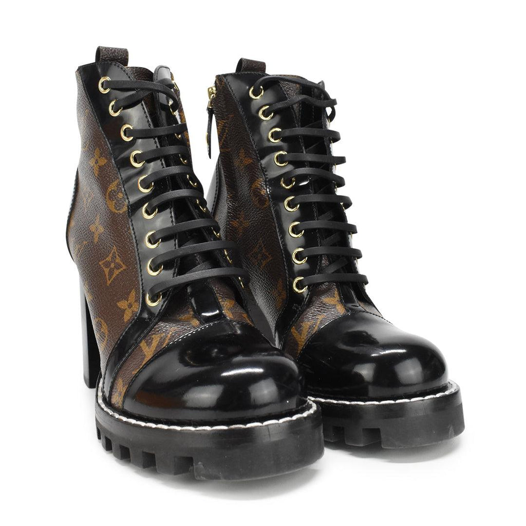 Louis Vuitton 'Star Trail' Ankle Boots - Women's 37.5