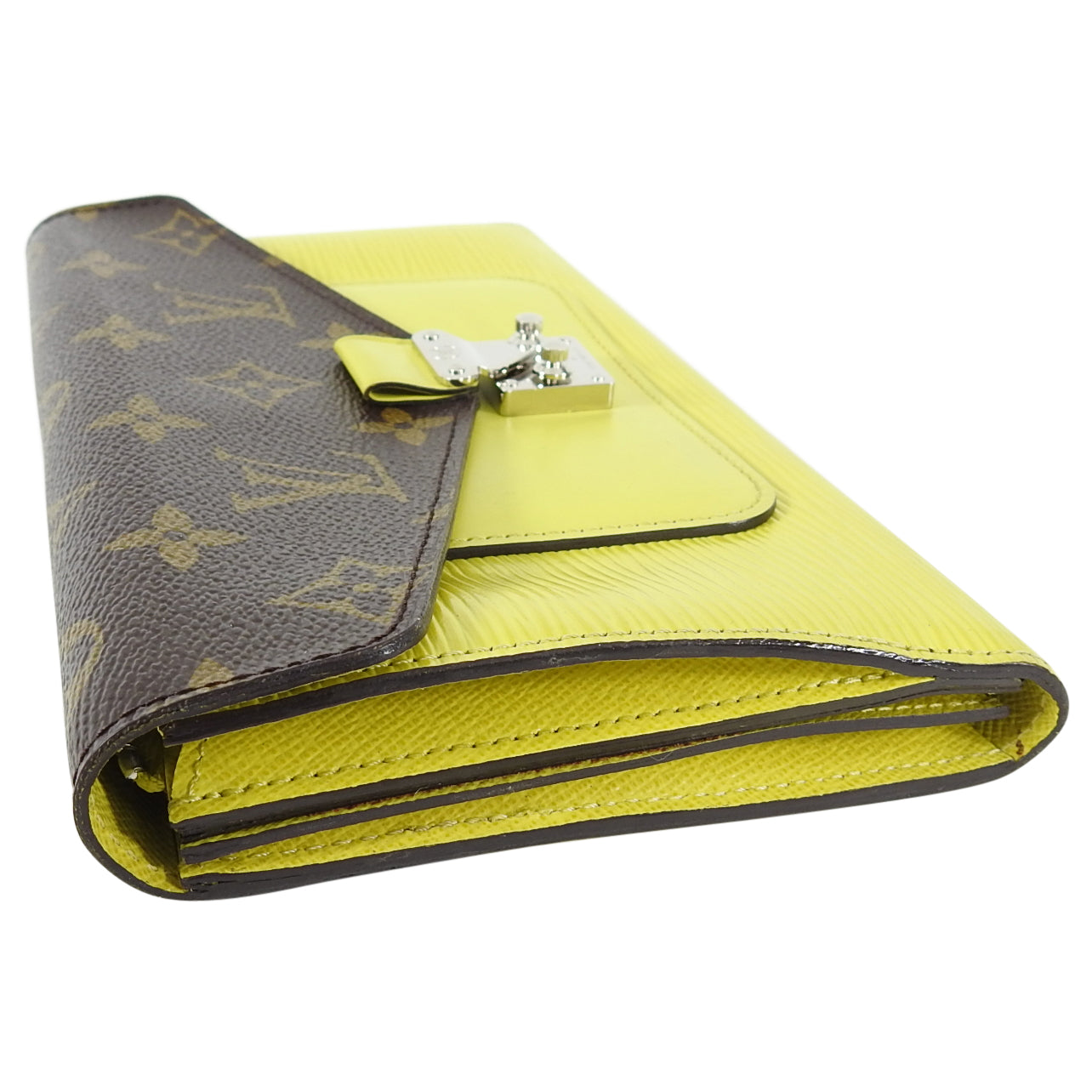 Louis Vuitton Epi Monogram Marie Rose Wallet in Pistache
