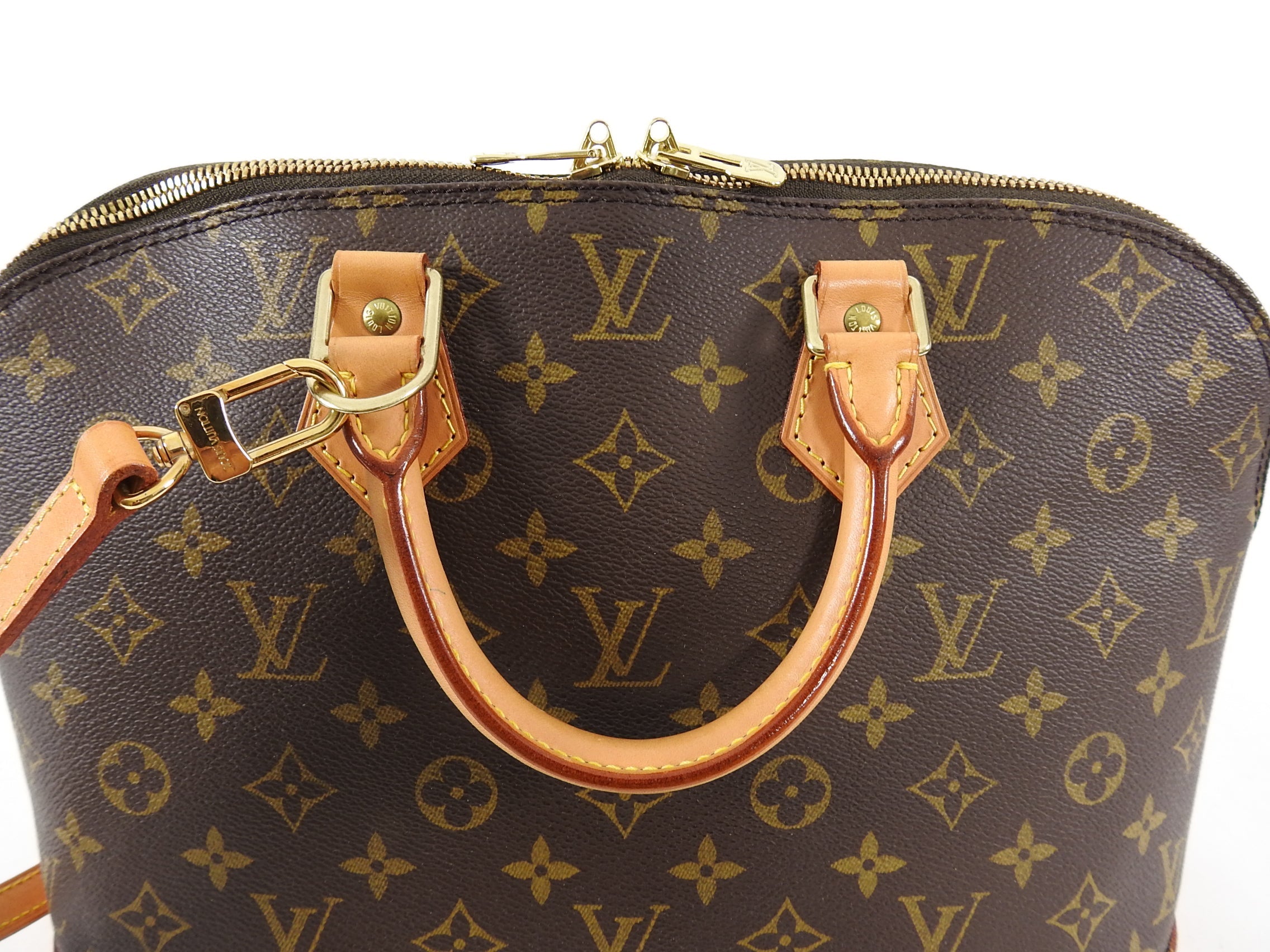 Louis Vuitton Vintage 1995 Monogram Alma PM Bag with Shoulder Strap