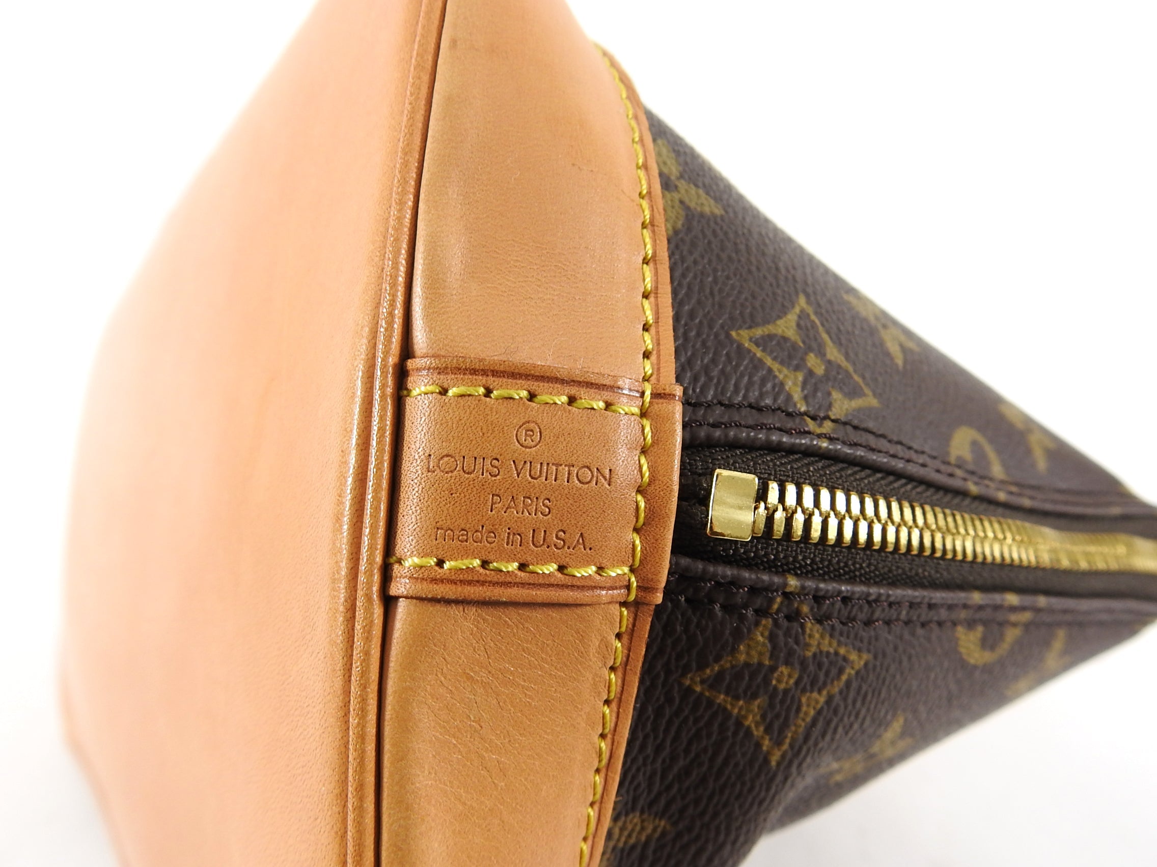 Louis Vuitton Vintage 1995 Monogram Alma PM Bag with Shoulder Strap