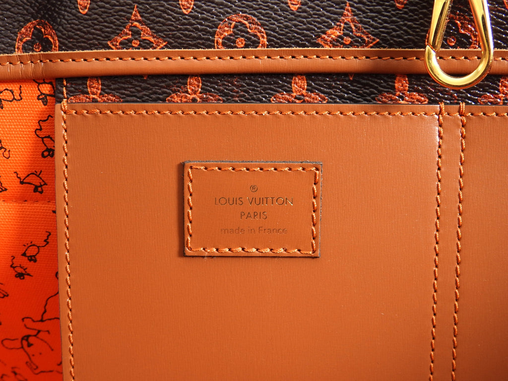 Louis Vuitton Limited Edition Catogram City Steamer Cabas XXL Bag