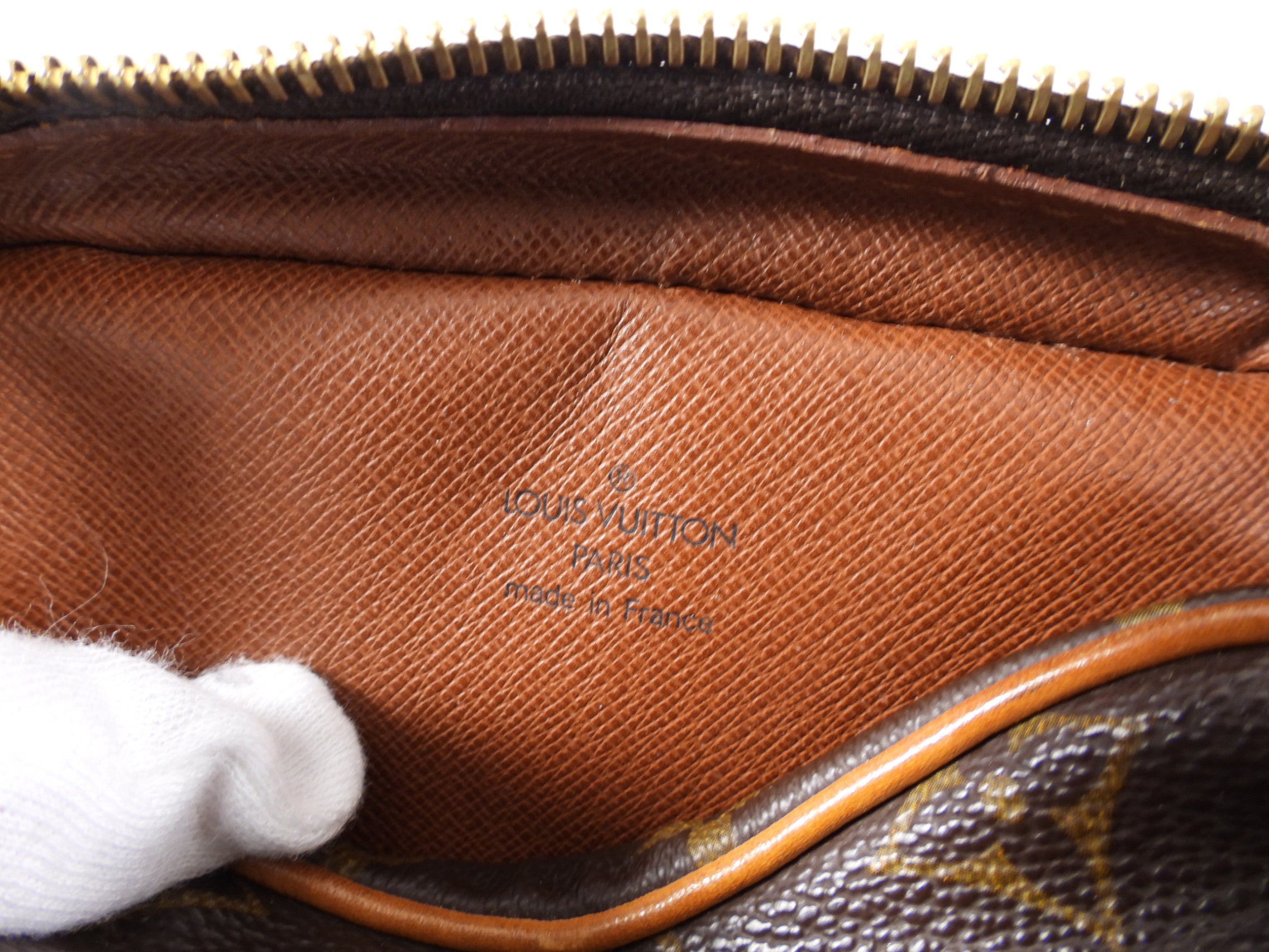 Louis Vuitton Vintage Monogram Canvas Amazone Crossbody Bag