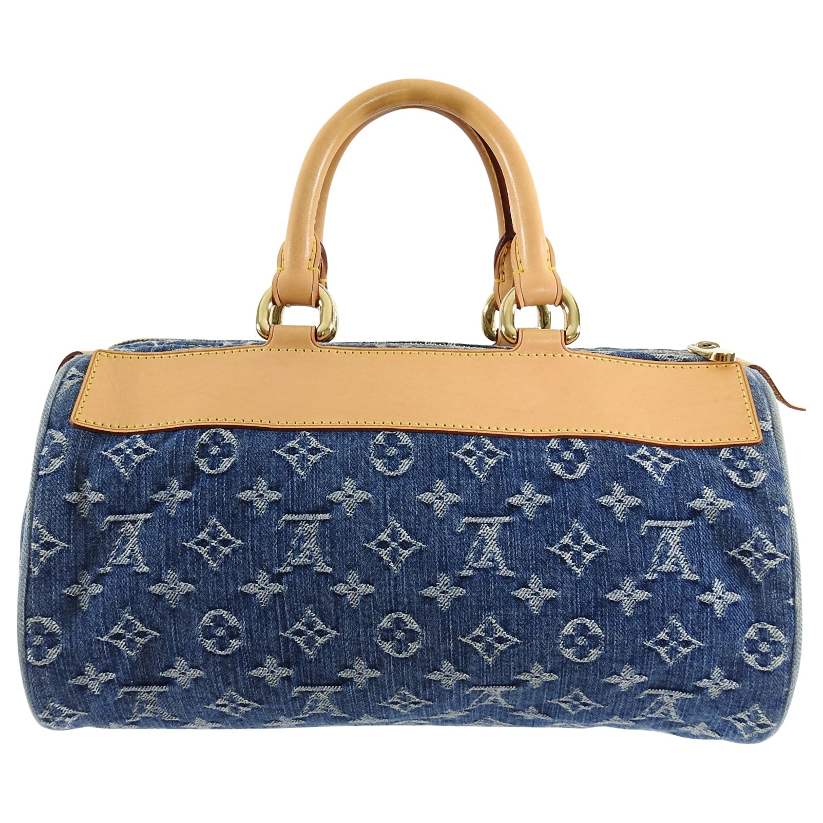 Louis Vuitton Vintage 2005 Denim Neo Monogram Speedy Bag