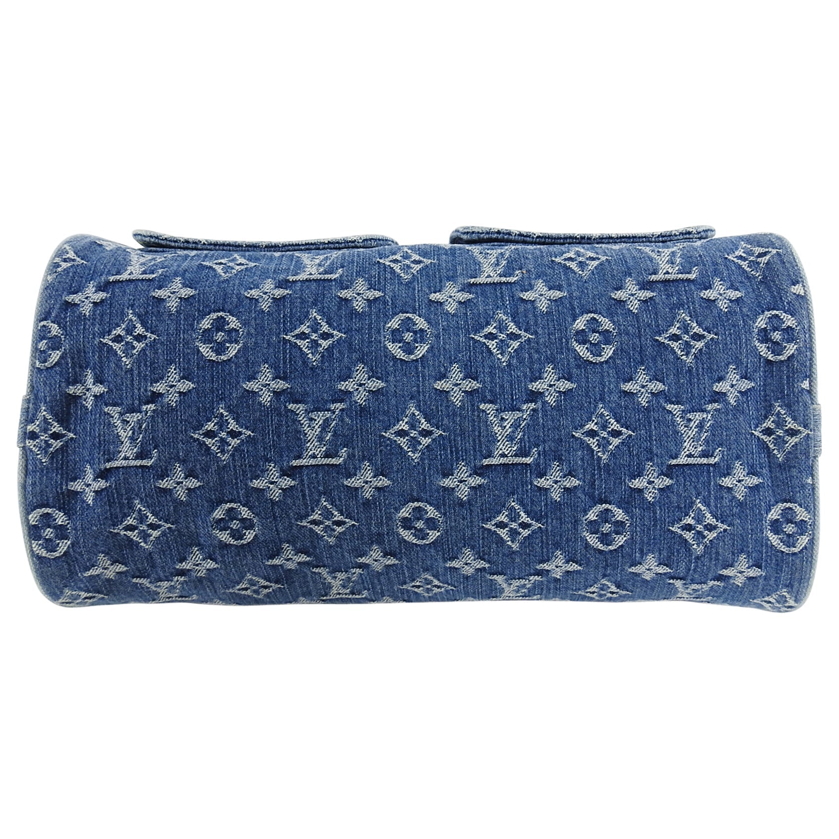 Louis Vuitton Vintage 2005 Denim Neo Monogram Speedy Bag
