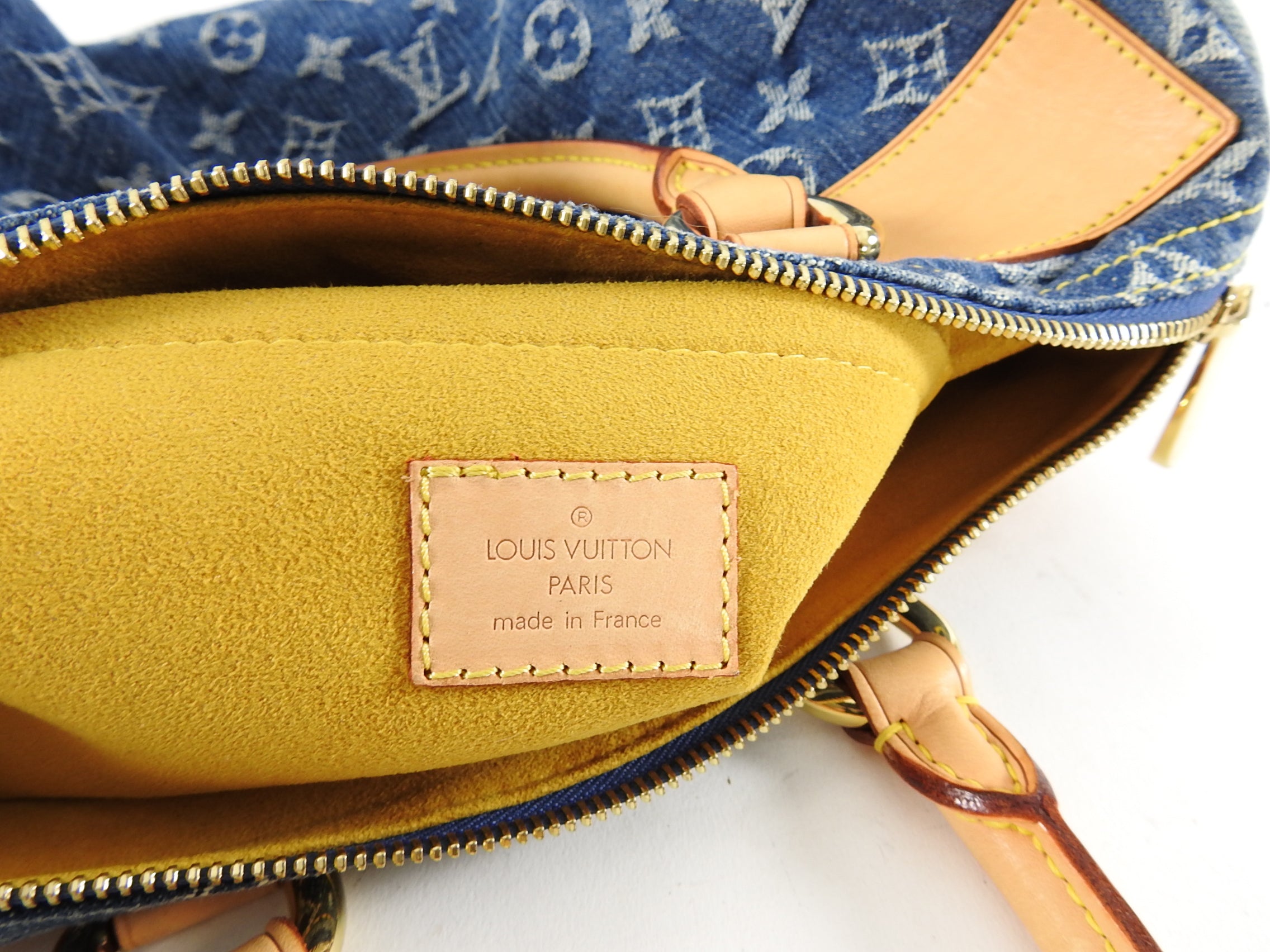 Louis Vuitton Vintage 2005 Denim Neo Monogram Speedy Bag