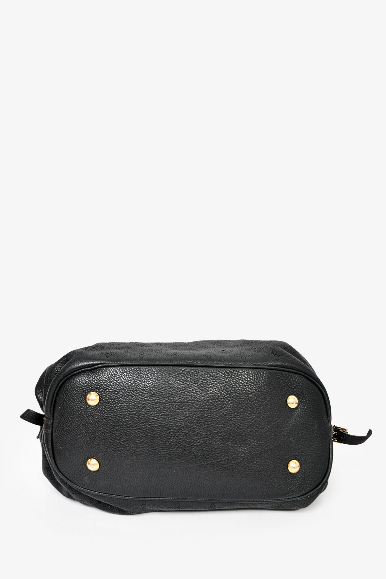Louis Vuitton Black Mahina Leather Solar Tote Bag