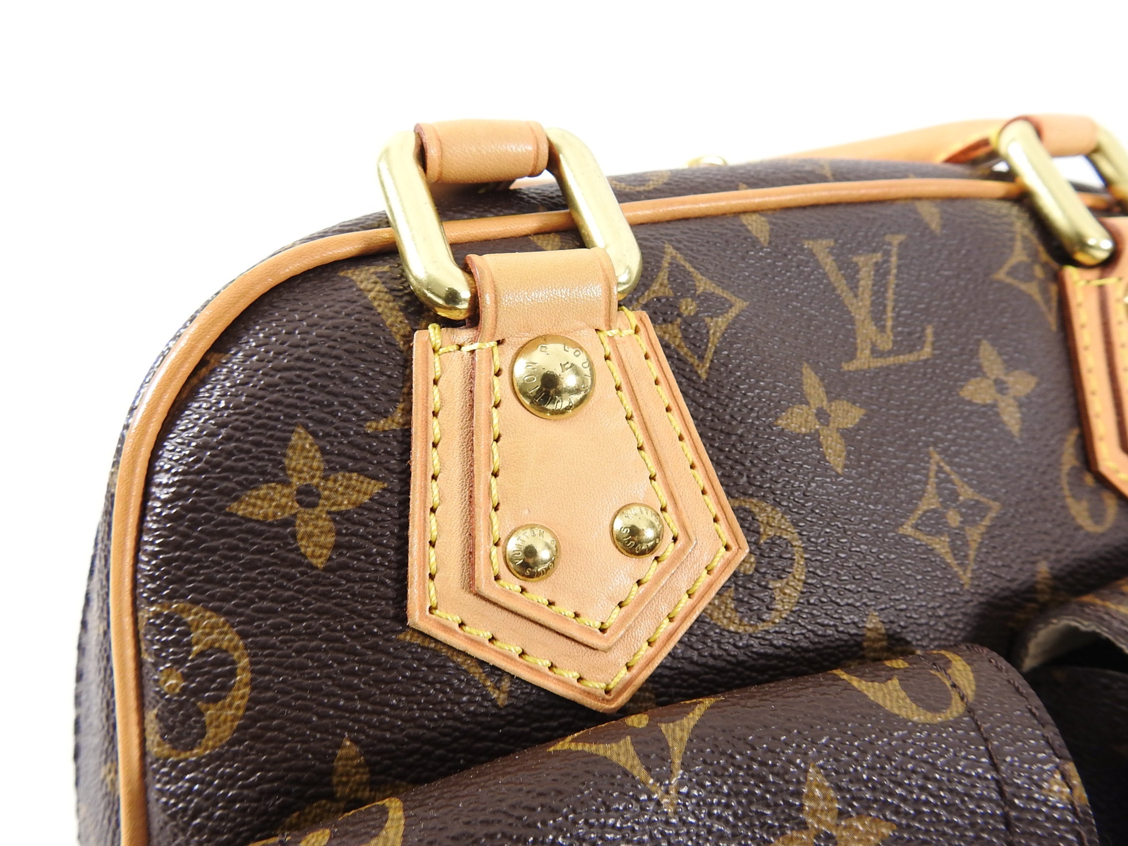 Louis Vuitton Monogram Manhattan Top Handle Bag