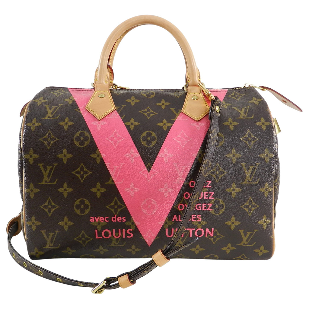 Louis Vuitton Limited Edition Monogram Grenade Speedy 30
