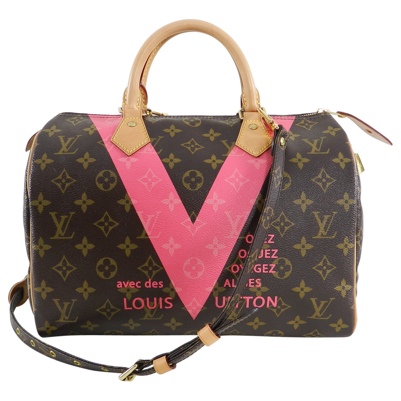 Louis Vuitton Limited Edition Monogram Grenade Speedy 30