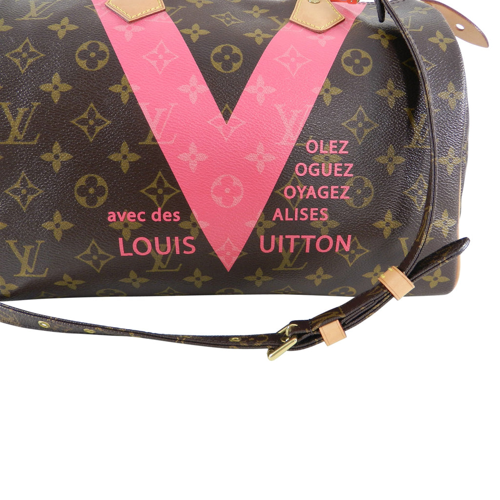 Louis Vuitton Limited Edition Monogram Grenade Speedy 30