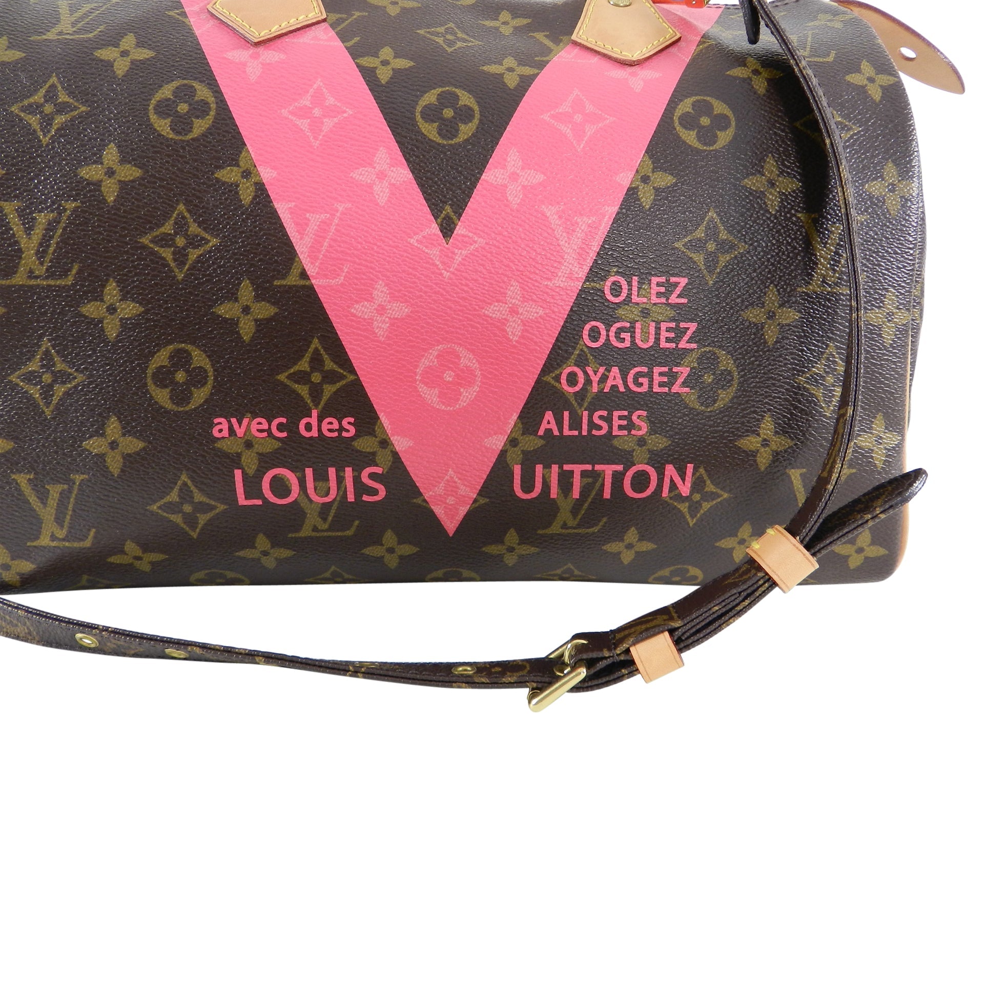Louis Vuitton Limited Edition Monogram Grenade Speedy 30
