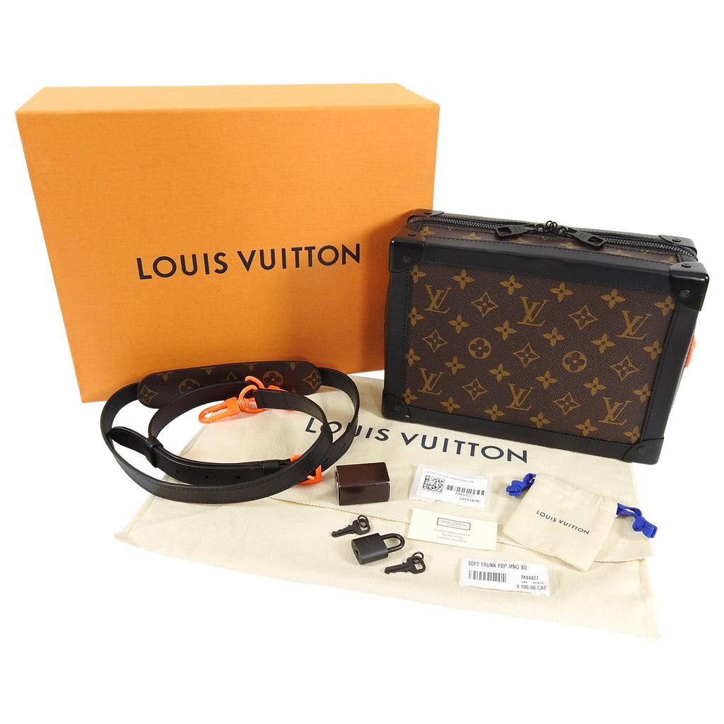 Louis Vuitton SS 2019 Virgil Abloh Monogram Soft Trunk Crossbody Bag