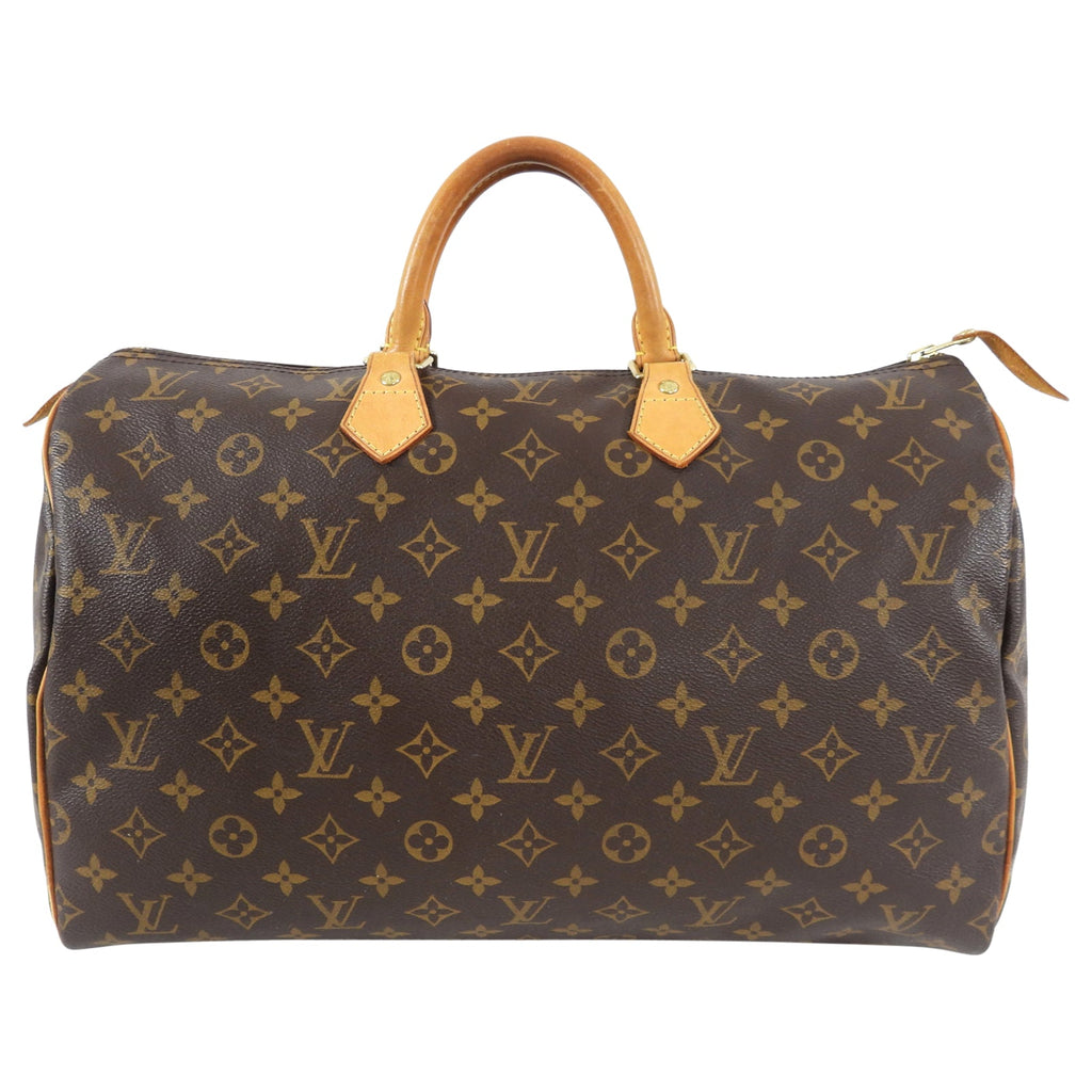 Louis Vuitton Monogram Speedy 40 Keepall Duffle Bag