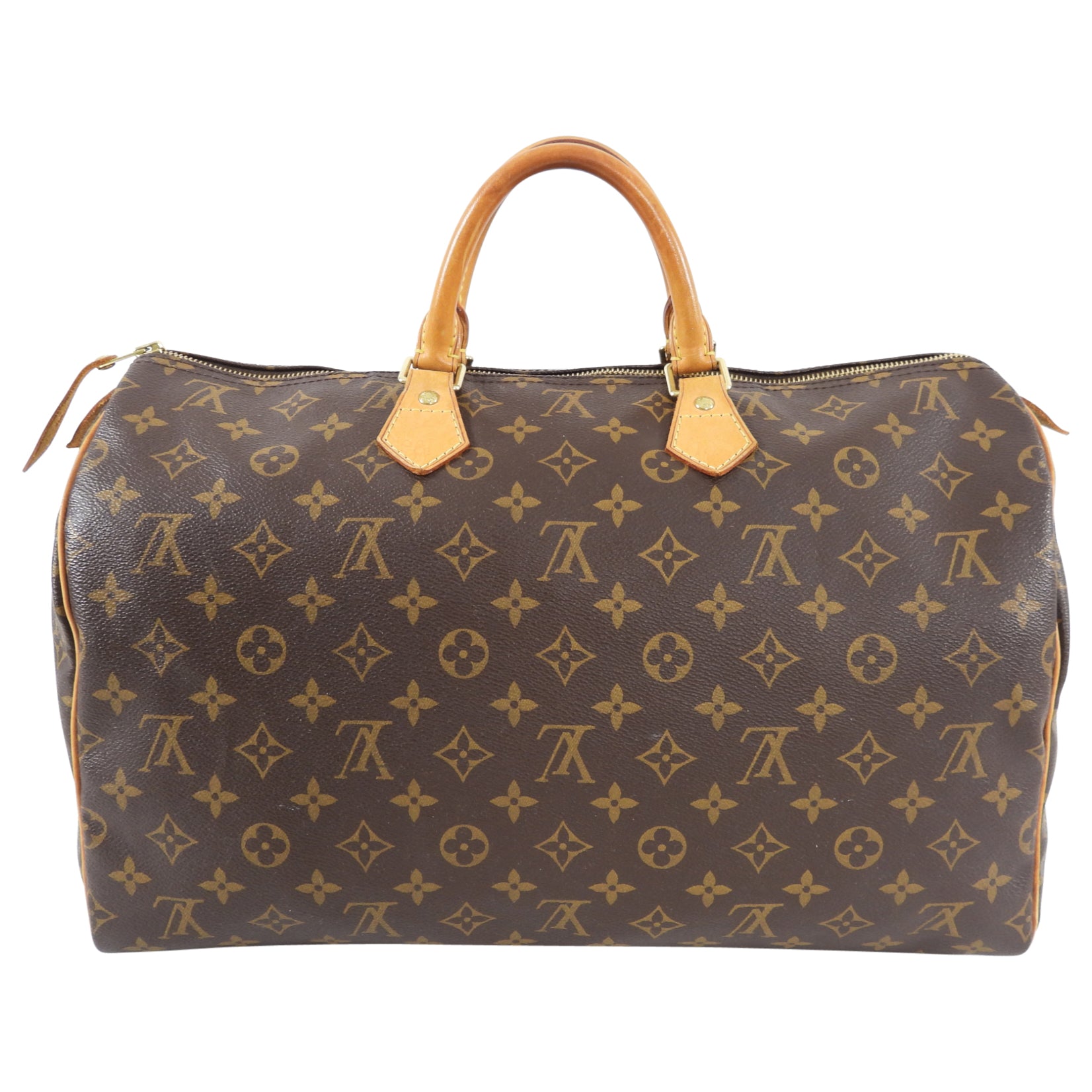 Louis Vuitton Monogram Speedy 40 Keepall Duffle Bag