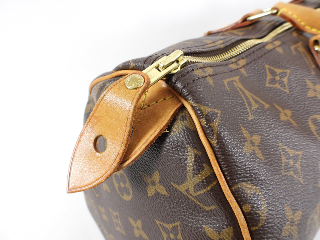 Louis Vuitton Monogram Speedy 40 Keepall Duffle Bag