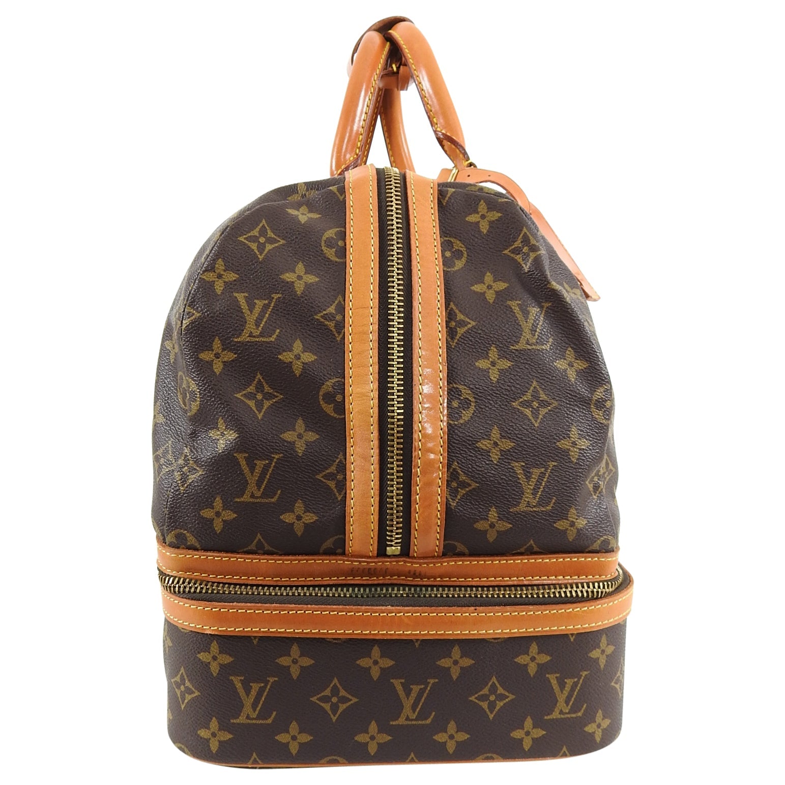 Louis Vuitton Vintage 1987 Monogram Sac Sport Travel Duffle Bag