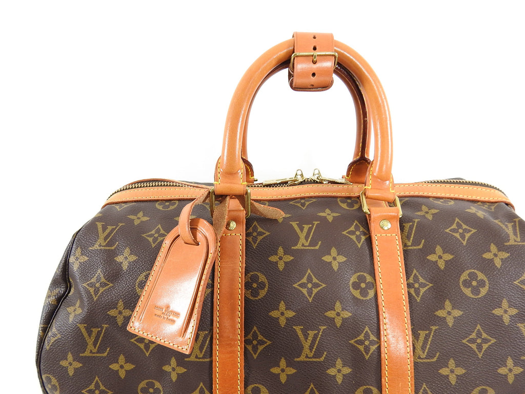 Louis Vuitton Vintage 1987 Monogram Sac Sport Travel Duffle Bag