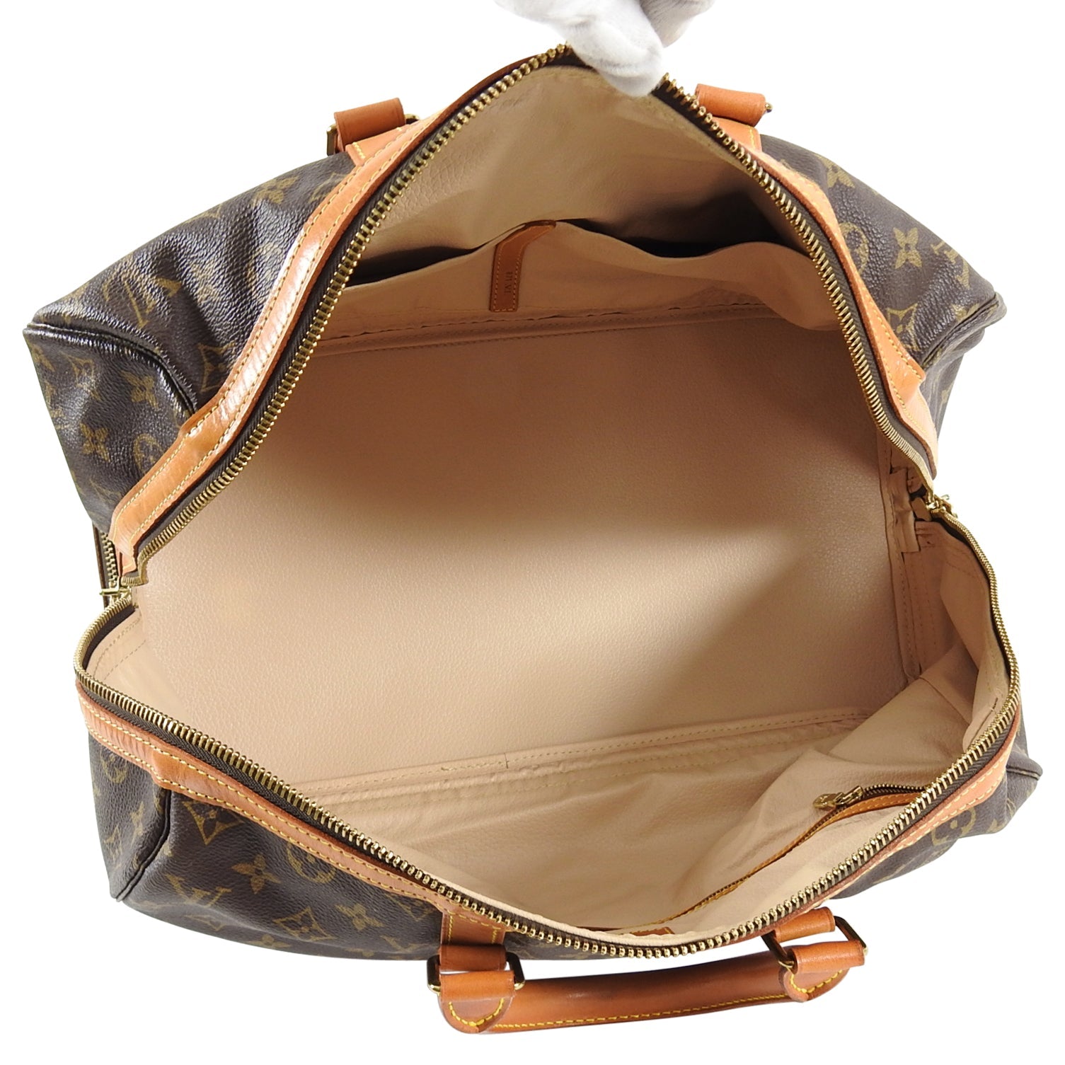 Louis Vuitton Vintage 1987 Monogram Sac Sport Travel Duffle Bag