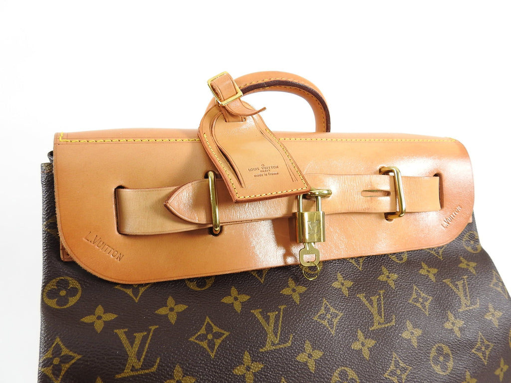 Louis Vuitton Vintage 1987 Monogram Steamer 35 Travel Bag