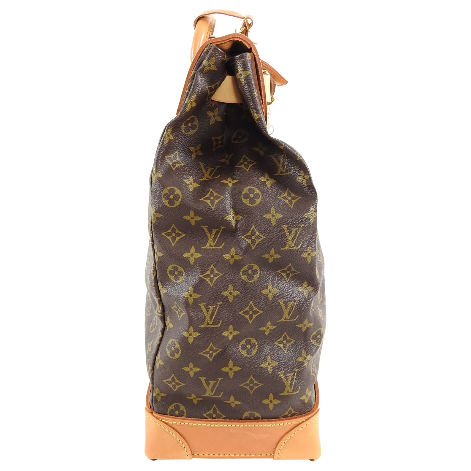 Louis Vuitton Vintage 1987 Monogram Steamer 35 Travel Bag