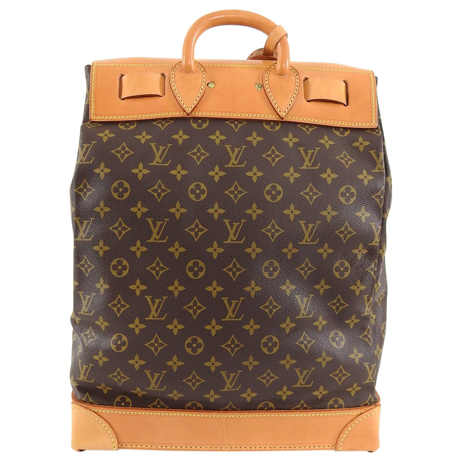 Louis Vuitton Vintage 1987 Monogram Steamer 35 Travel Bag