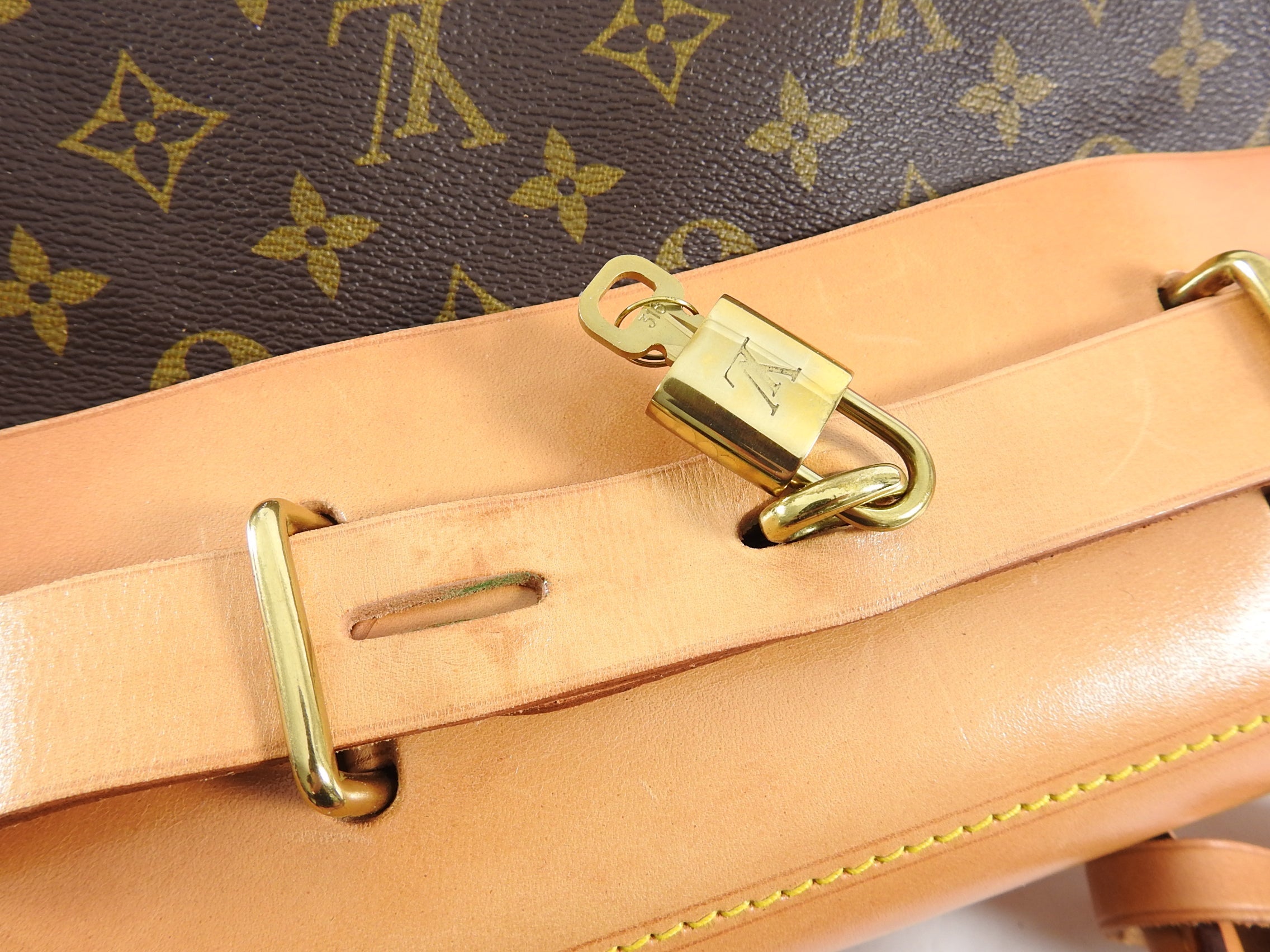 Louis Vuitton Vintage 1987 Monogram Steamer 35 Travel Bag