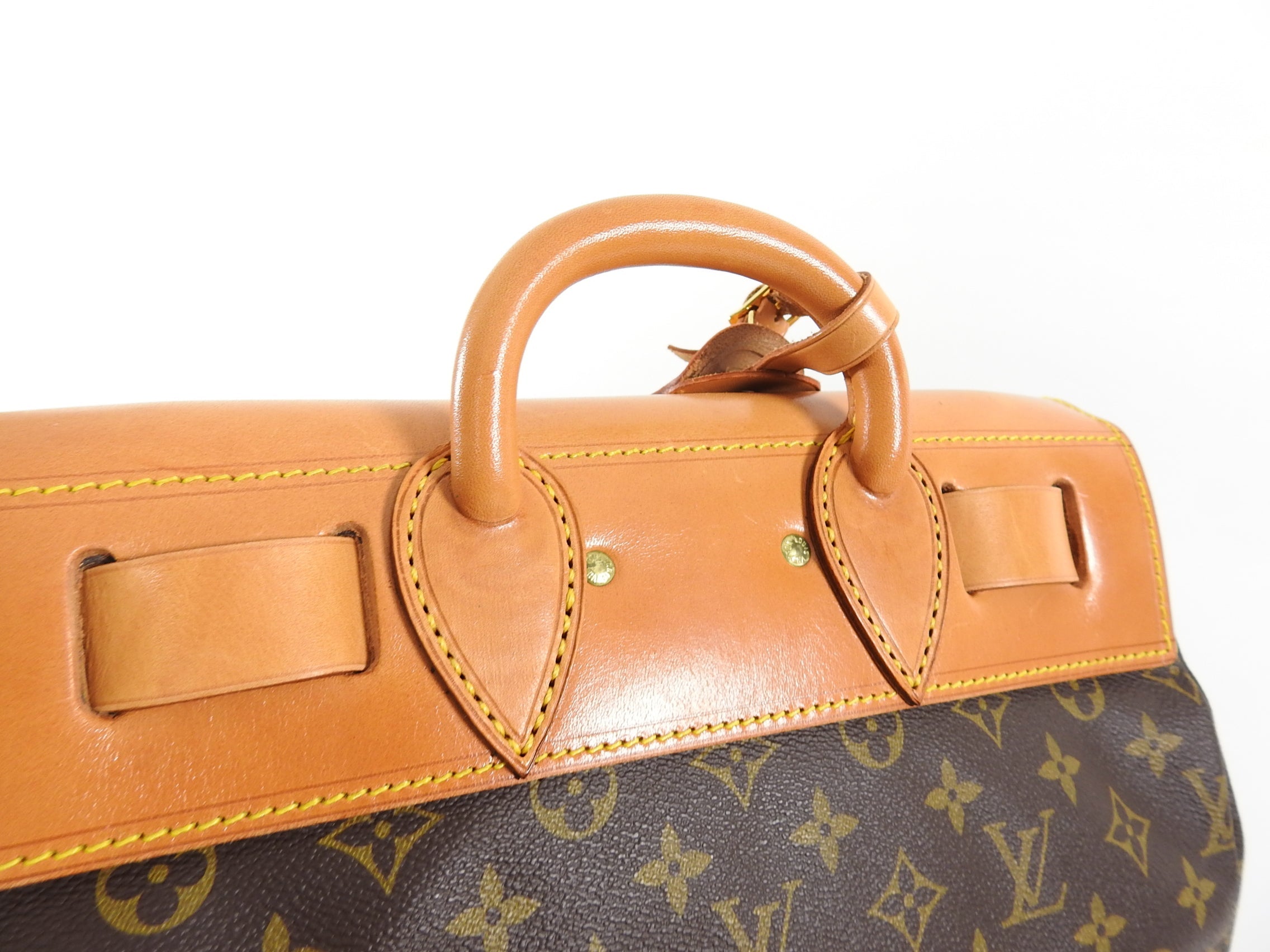 Louis Vuitton Vintage 1987 Monogram Steamer 35 Travel Bag