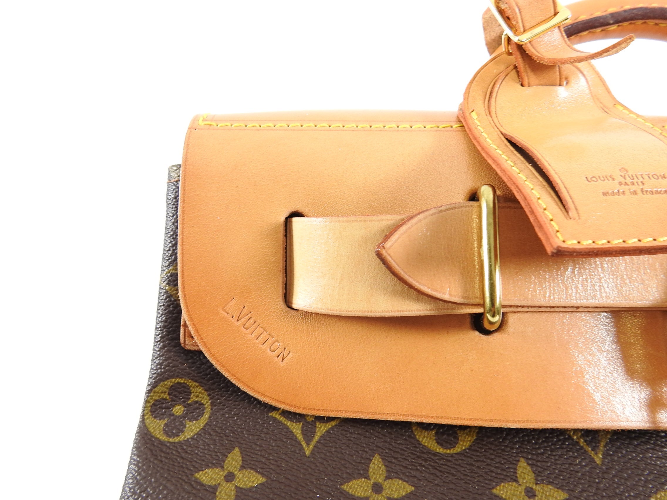 Louis Vuitton Vintage 1987 Monogram Steamer 35 Travel Bag