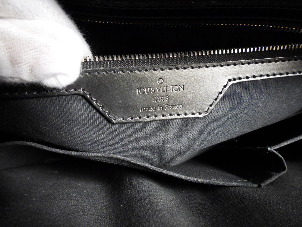 Louis Vuitton Vintage 2002 Mat Malden Charcoal Grey Handbag